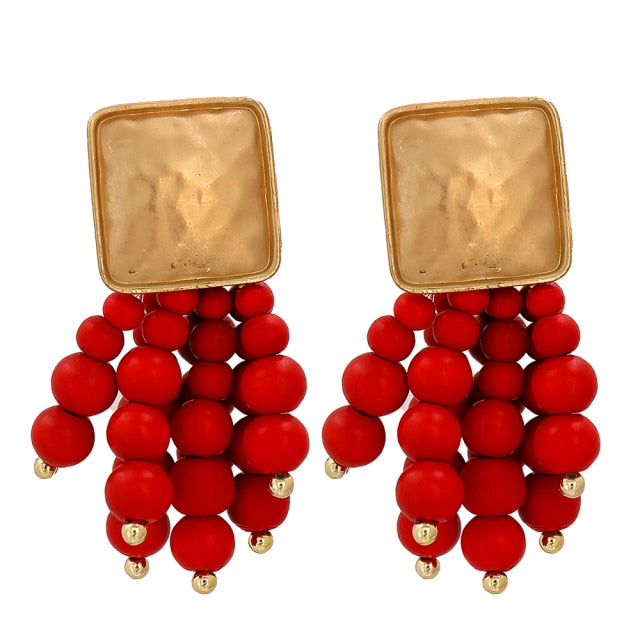 Pendientes de Agujero Drag Cereza (7 Colores)