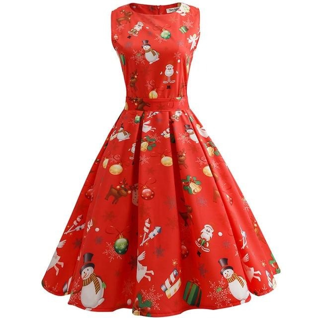 Vestido Vintage Queen Noel