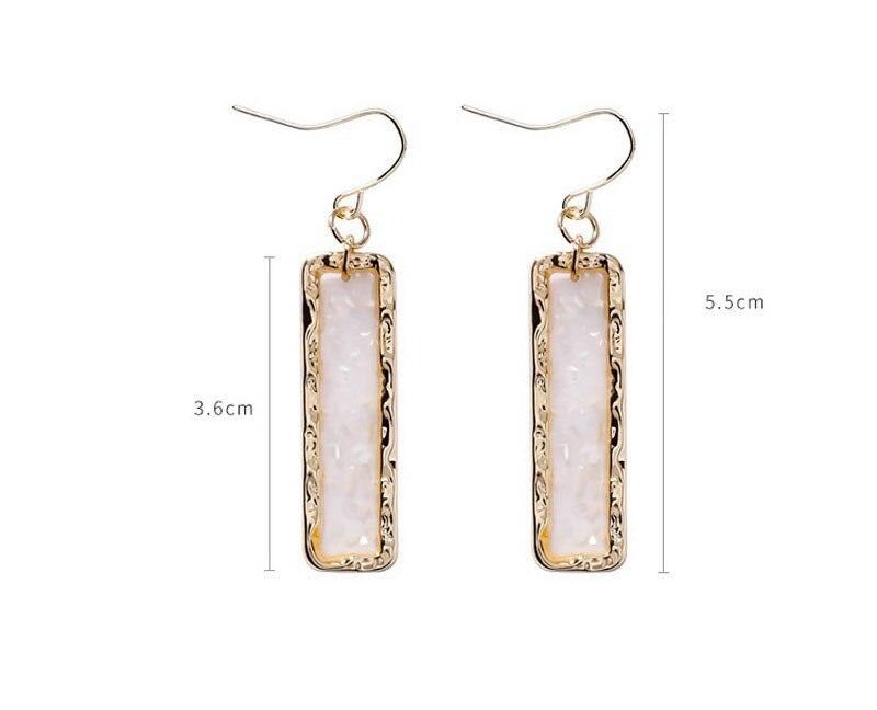 Pendientes de Agujero Drag Nieve