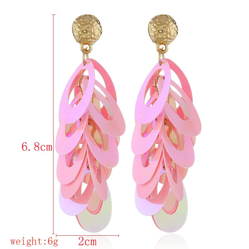 Pendientes de Agujero Drag Hulla (5 Colores)