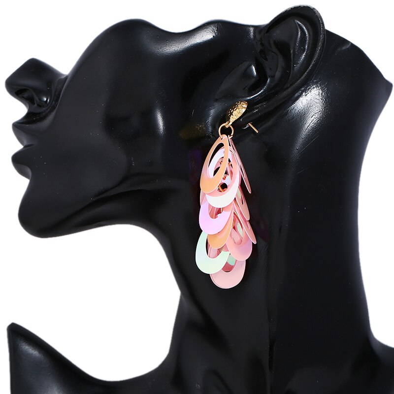 Pendientes de Agujero Drag Hulla (5 Colores)
