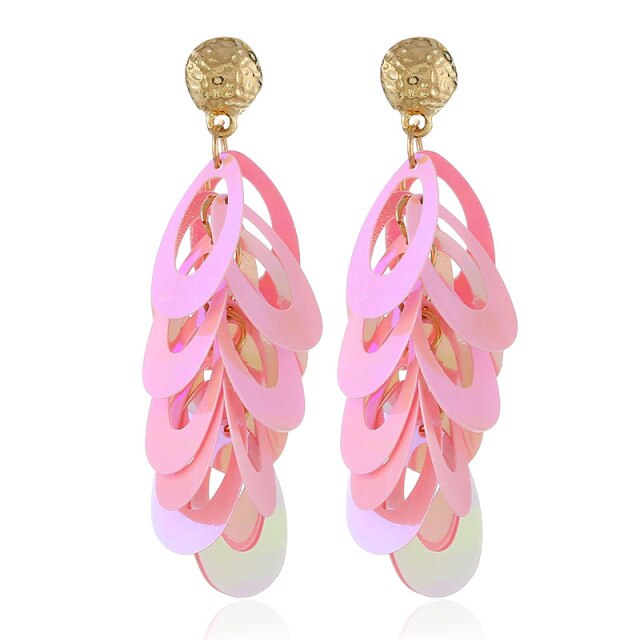 Pendientes de Agujero Drag Hulla (5 Colores)