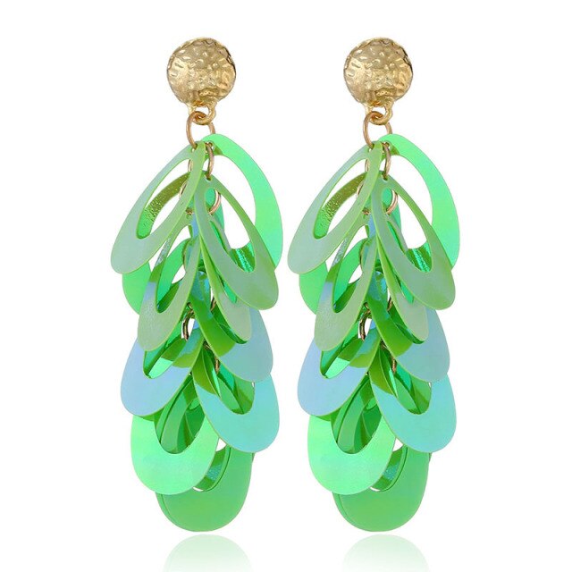 Pendientes de Agujero Drag Hulla (5 Colores)