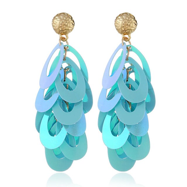 Pendientes de Agujero Drag Hulla (5 Colores)