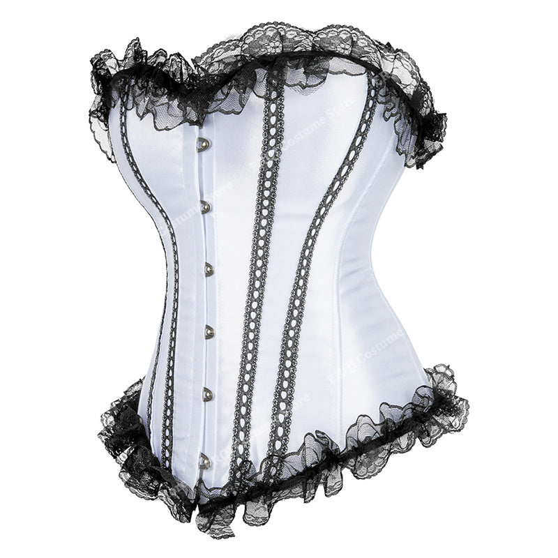 Corset Queen Izyama (Blanco)