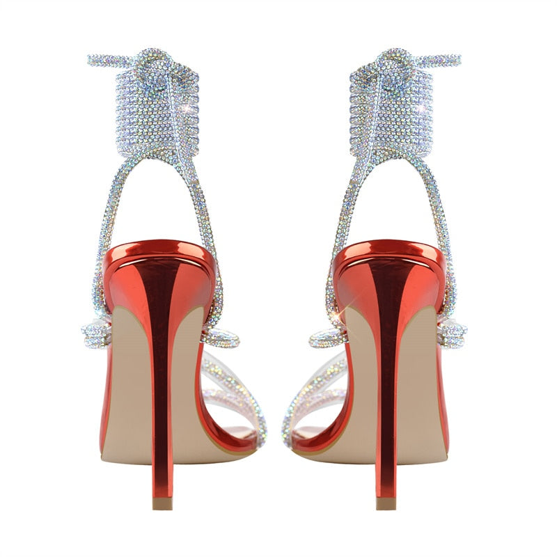 Sandalias Queen Chrystal (4 Colores)