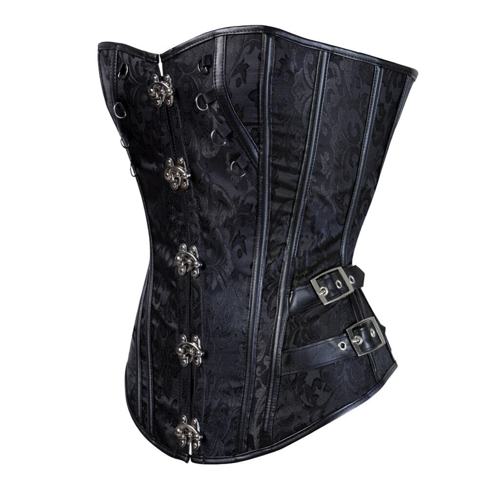 Corset Drag Vamp (Negro)