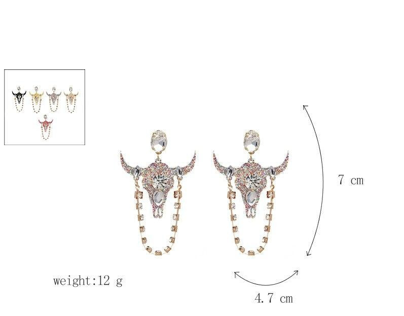 Pendientes de Agujero Drag Gnu (5 Colores)