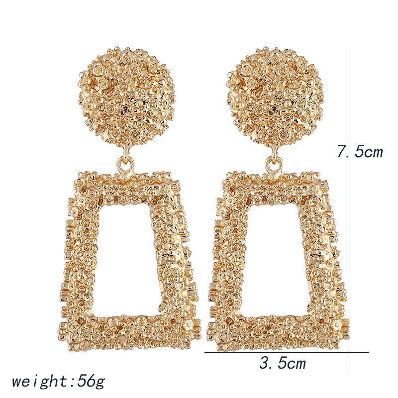 Pendientes de Agujero Drag Time (Dorados o Plateados)