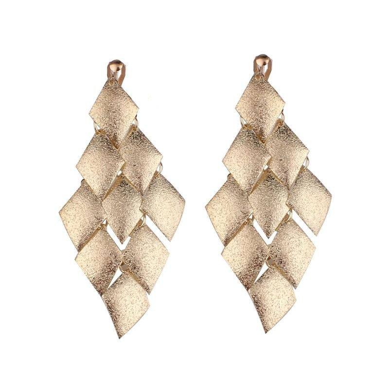 Pendientes de Clip Drag Laurel (3 Colores)