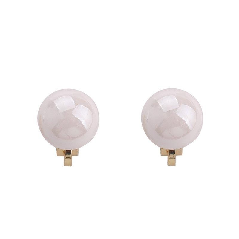 Pendientes de Clip Drag Pearl (6 Colores)