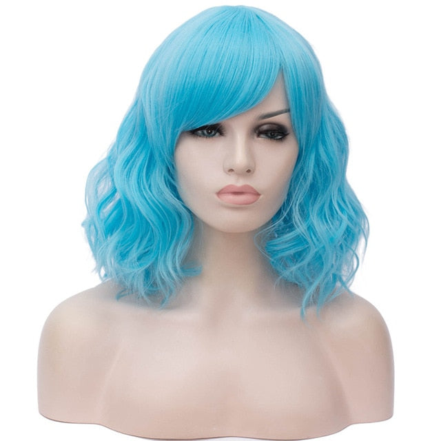 Peluca Queen Gloria (Azul cielo)
