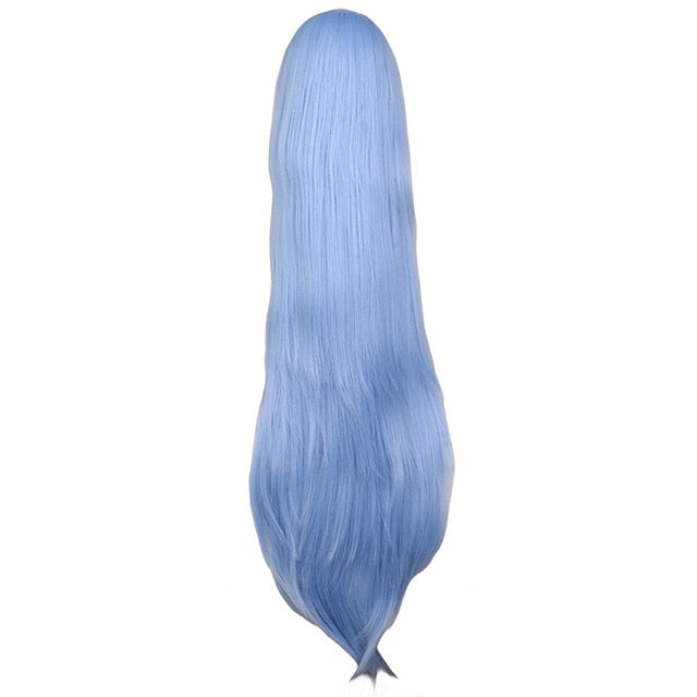 Peluca Queen Aaliyah (Azul claro)