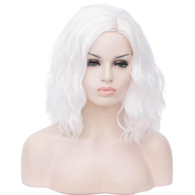 Peluca Queen Faith (Blanco)