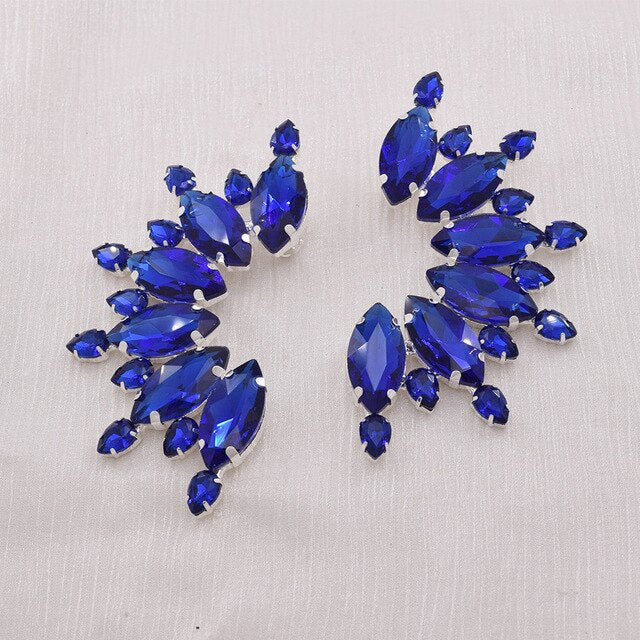 Pendientes de clip Queen Moon (6 Colores)