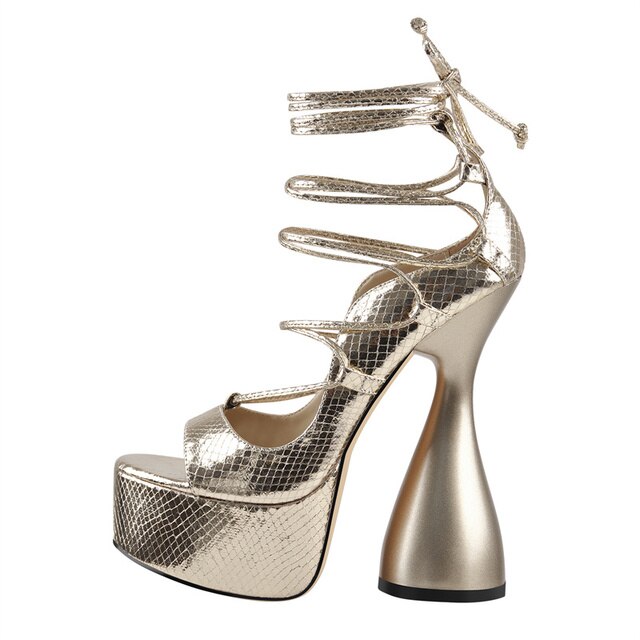 Sandalias Queen Lijuan (Champagne)