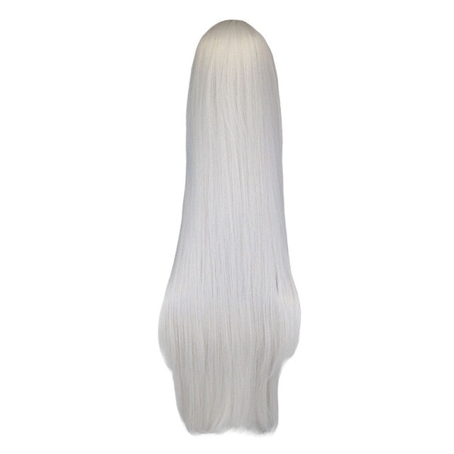 Peluca Queen Aaliyah (Gris platino)