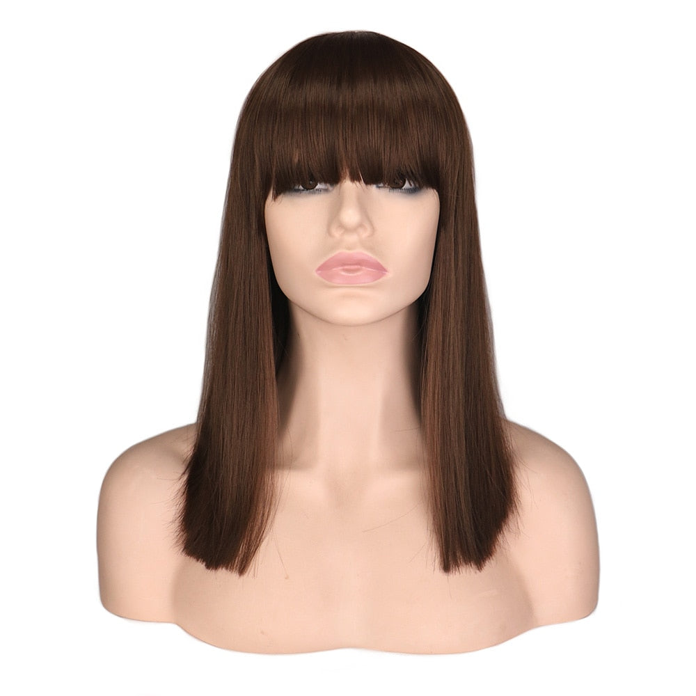 Peluca Queen Pauline (Marrón)