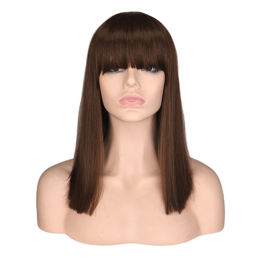 Peluca Queen Pauline (Marrón)