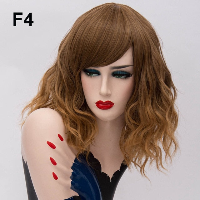 Peluca Queen Mulan (Marrón)