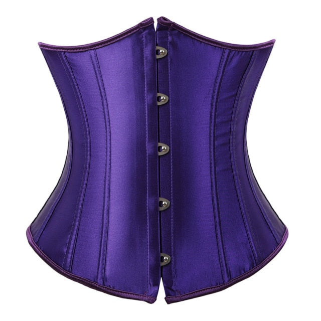 Corset Drag Satin (Morado)