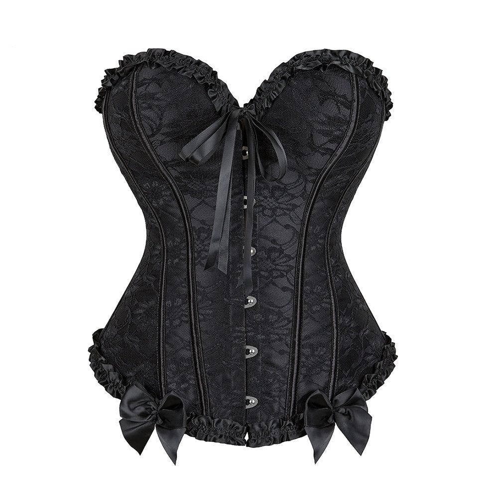 Corset Drag Afrodita (Negro)