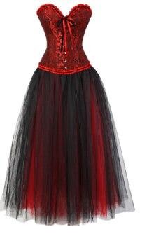 Vestido Corset Drag Omanel (Negro)