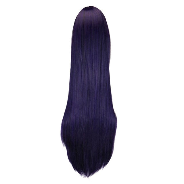 Peluca Queen Aaliyah (Púrpura oscuro)