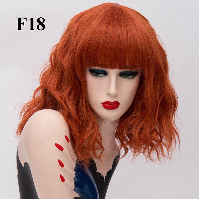 Peluca Queen Kumara (Rojizo)