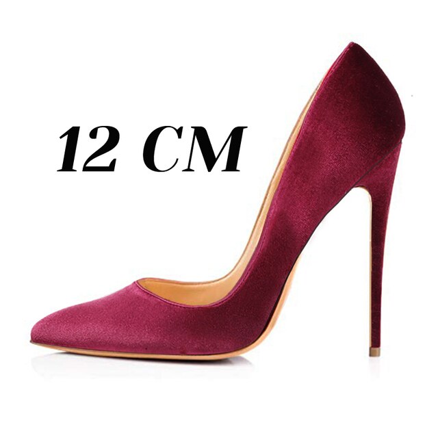 Zapatos Queen Manhiulla (Rojo 12cm)