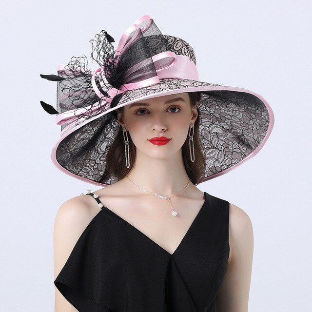 Sombrero Queen Santha (Rosa claro)