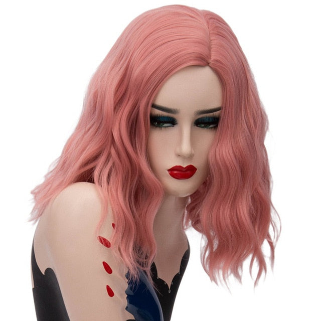 Peluca Queen Sadness (Rosado)