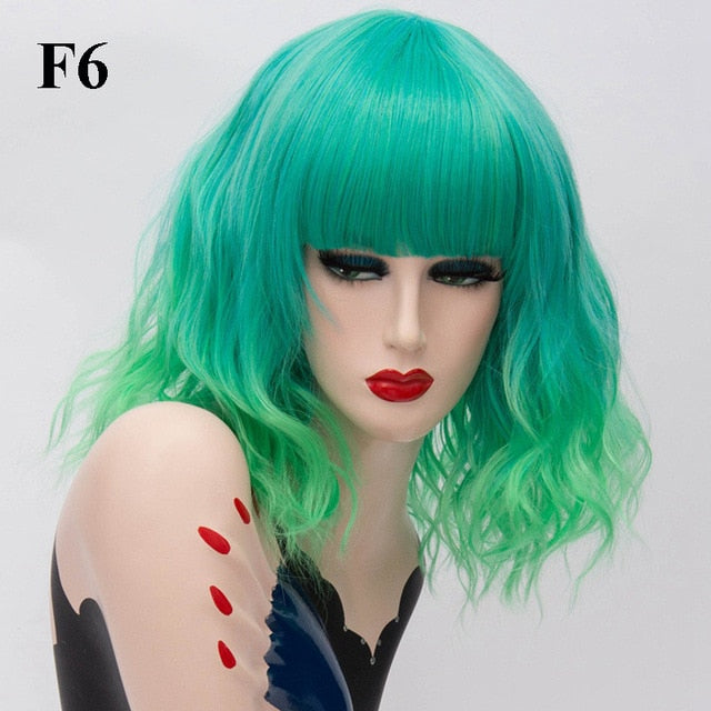 Peluca Queen Kumara (Turquesa)