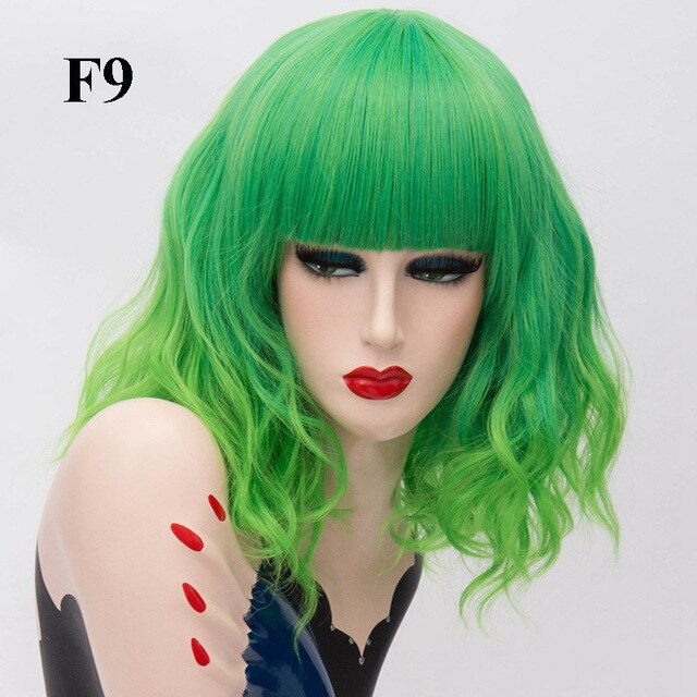 Peluca Queen Kumara (Verde)