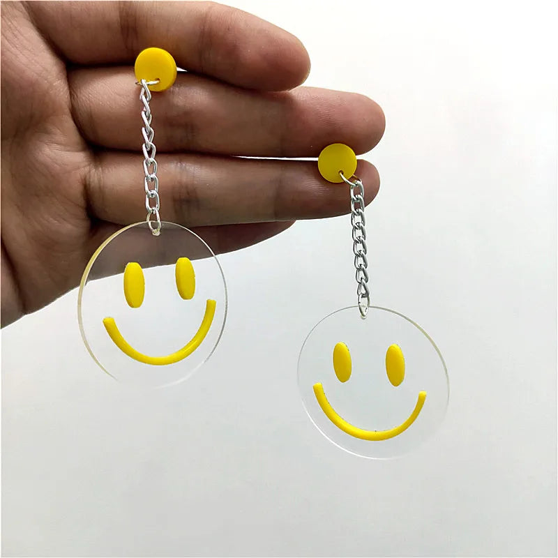 Pendientes de agujero Queen Smiley