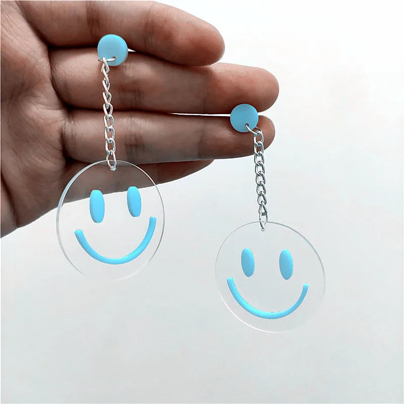 Pendientes de agujero Queen Smiley