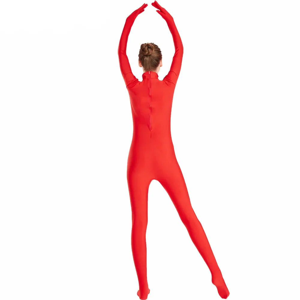 Traje zentai Queen Rania (Coffee)