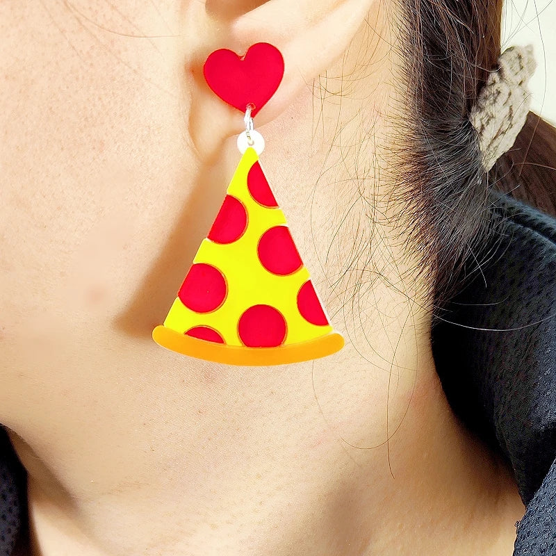 Pendientes de agujero Queen Pizza