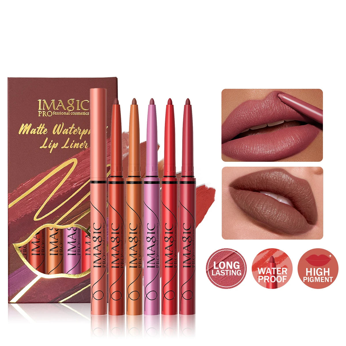 Lip Liner Queen Toulouse (Set 6 Colores)