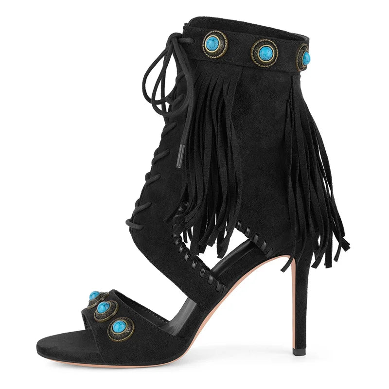 Sandalias Queen Rocket Larkspur (3 Colores)