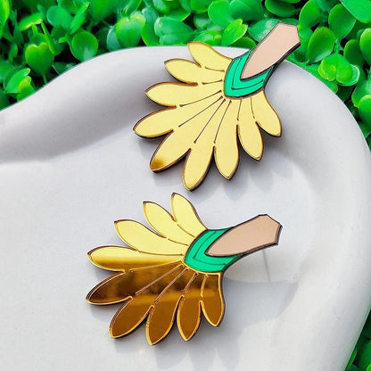 Pendientes de agujero Queen Flowers