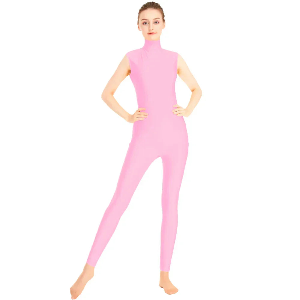 Mono de danza Queen Satin (Pink)