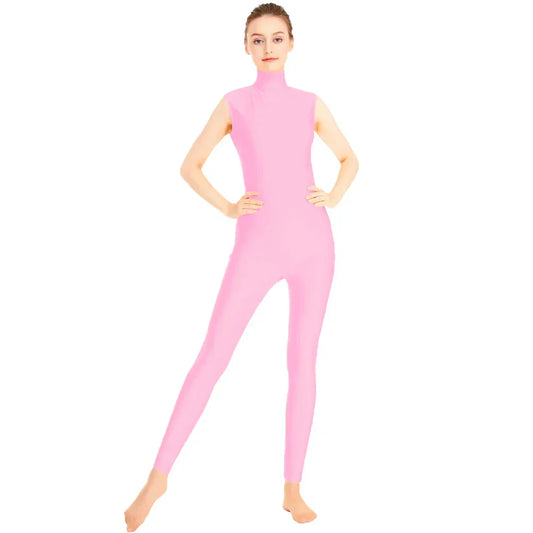 Mono de danza Queen Satin (Pink)