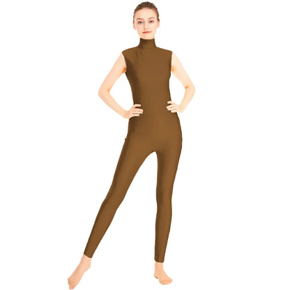 Mono de danza Queen Satin (Brown)