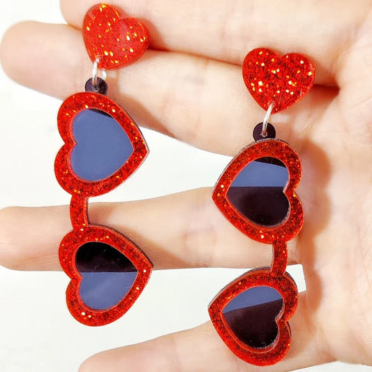 Pendientes de agujero Queen Sunglasses