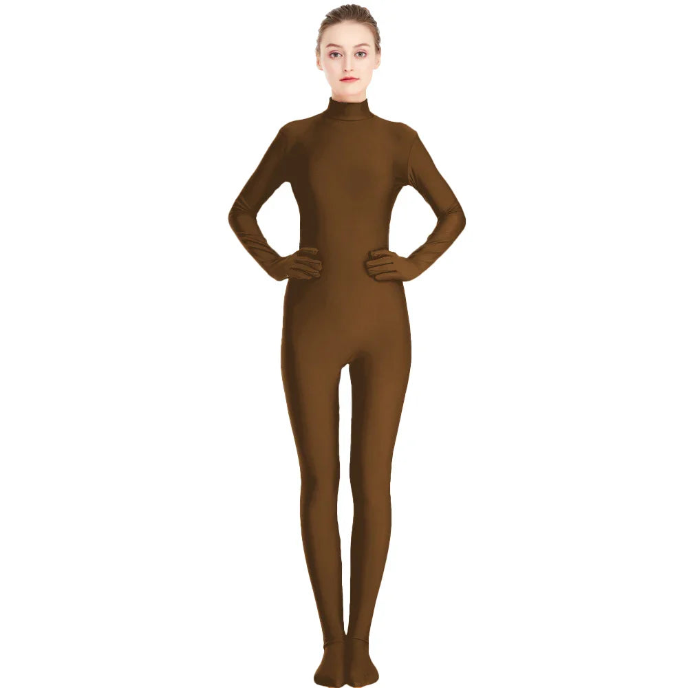 Traje zentai Queen Rania (Brown)