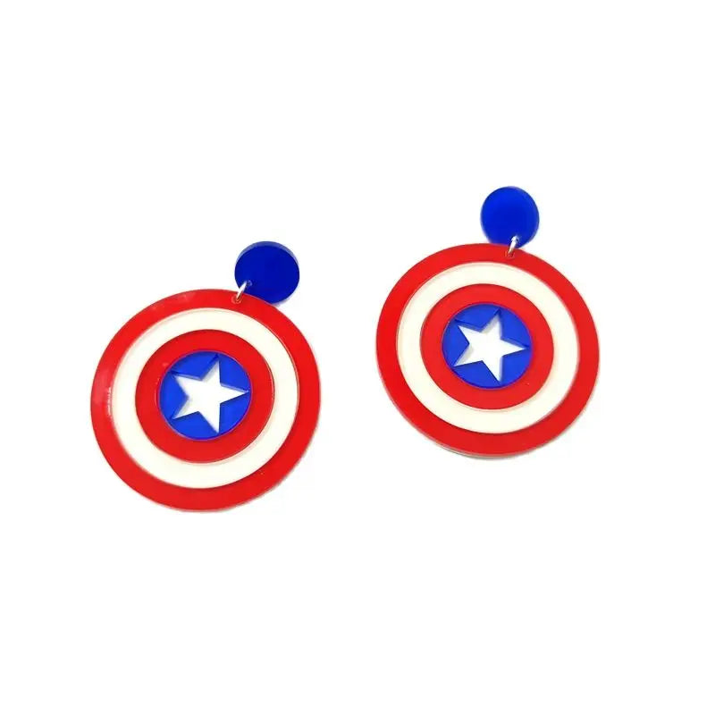 Pendientes de agujero Queen America