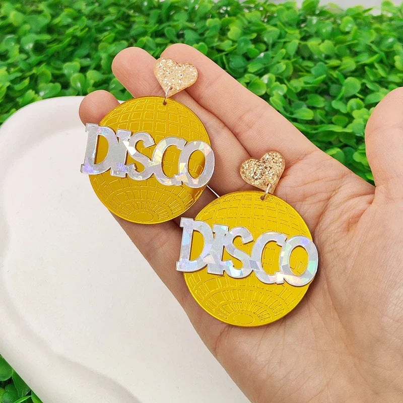 Pendientes de agujero Queen Disco
