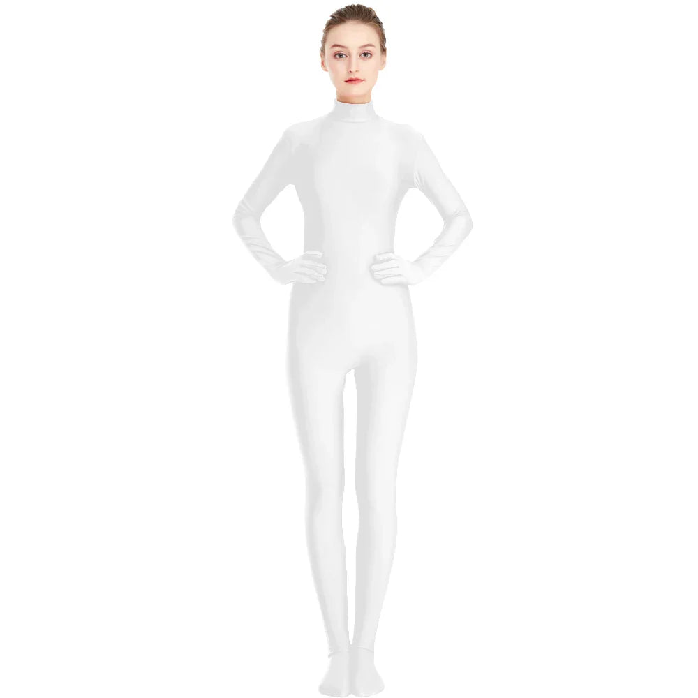 Traje zentai Queen Rania (White)
