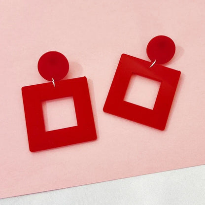 Pendientes de agujero Queen Square